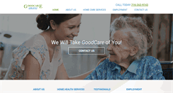 Desktop Screenshot of goodcarehomehealth.com